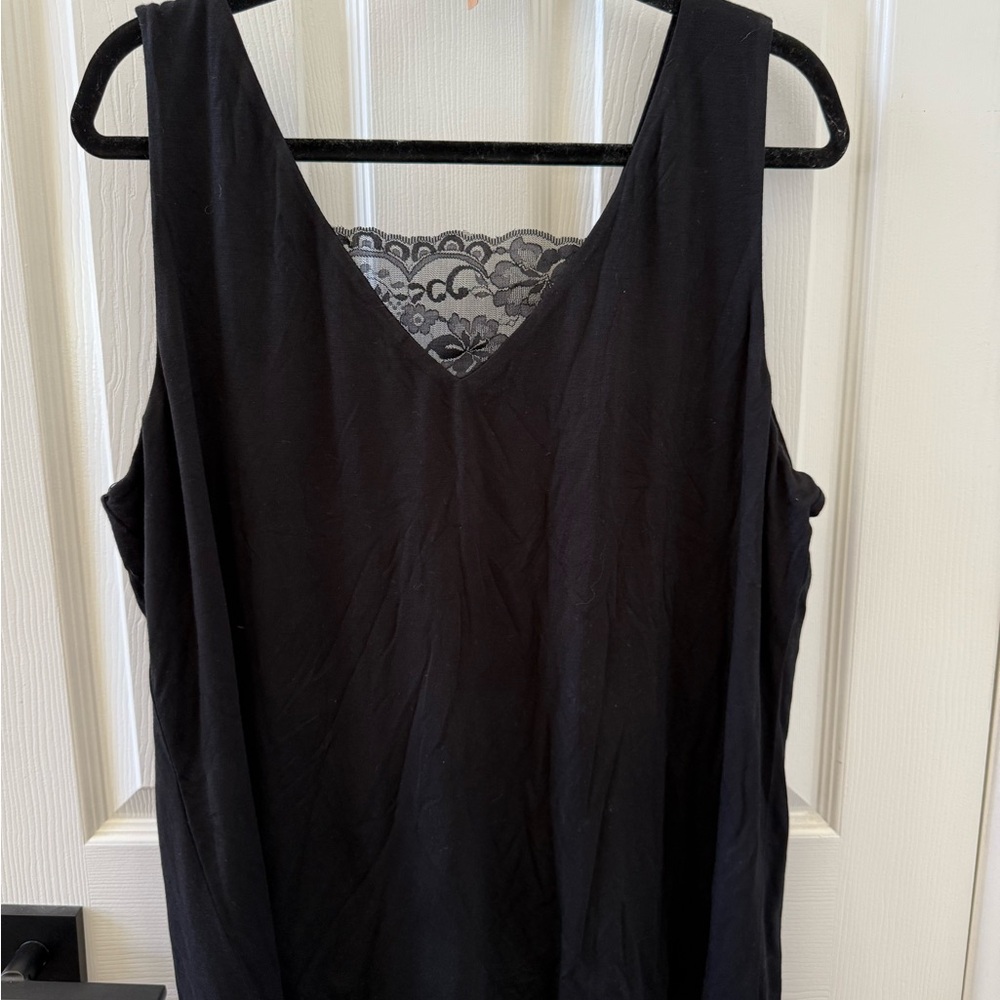 Nine Britton Black Sleeveless Top